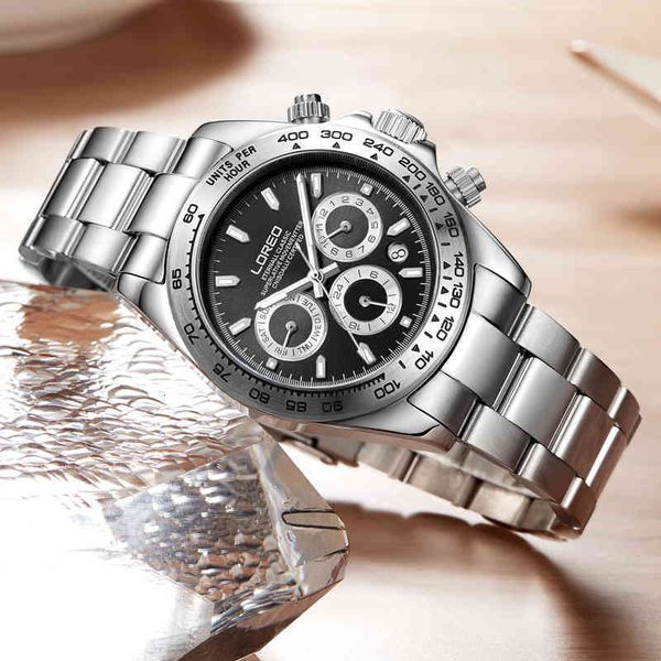 automatic clock loreo rust-gentlemen steel mechanical black iron curtain sport waterproof calendar lighting week men trend, Slivery;brown
automatic clock loreo rust-gentlemen steel mechanical black iron curtain sport waterproof calendar lighting week men trend, Slivery;brown