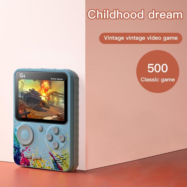 portable game players g5 built-in 500 games mini retro video gaming console handheld 3.0 inch classic pocket
portable game players g5 built-in 500 games mini retro video gaming console handheld 3.0 inch classic pocket