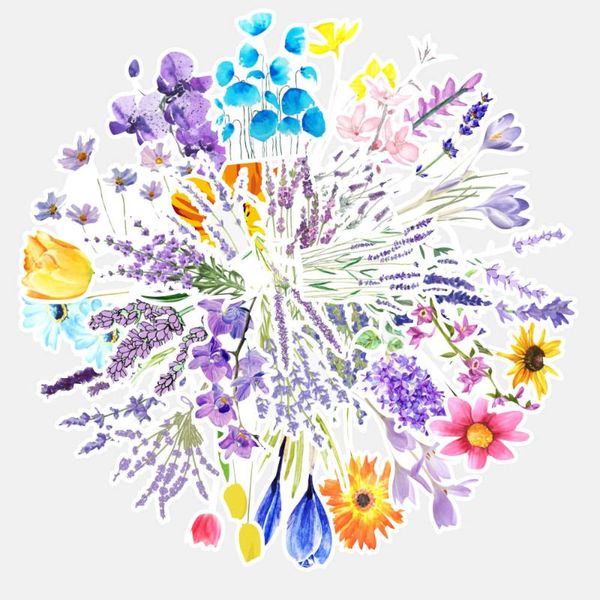 gift wrap 50pcs sunflower violet plant flower stickers for notebook adesivos craft supplies scrapbooking material christmas sticker
gift wrap 50pcs sunflower violet plant flower stickers for notebook adesivos craft supplies scrapbooking material christmas sticker