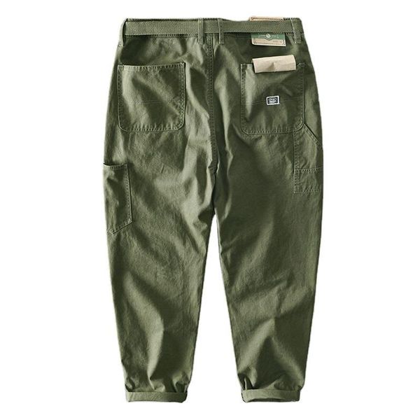 men's pants men pockets solid cargo autumn streetwear casual cotton joggers trousers male safari style oversize pant, Black
men's pants men pockets solid cargo autumn streetwear casual cotton joggers trousers male safari style oversize pant, Black