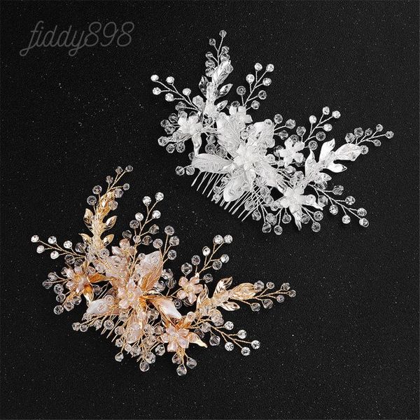 other bride wedding accessories flower ladies hair combs head piece headdress bruids haaraccessoires bridal headwear, Golden;white
other bride wedding accessories flower ladies hair combs head piece headdress bruids haaraccessoires bridal headwear, Golden;white