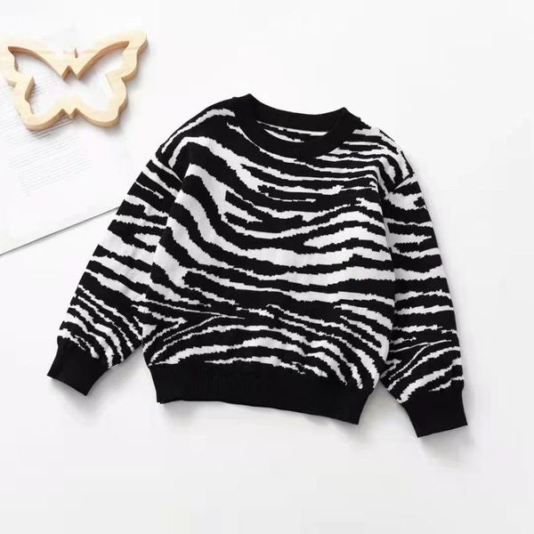 pullover focusnorm 1-7y autumn winter fashion kids girls sweater zebra print long sleeve knitting clothes, Blue
pullover focusnorm 1-7y autumn winter fashion kids girls sweater zebra print long sleeve knitting clothes, Blue