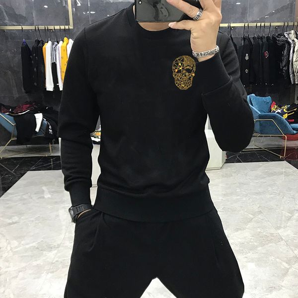 men's hoodies & sweatshirts autumn and male winter soft hoodie diamond bright youth sweatpants sweater fd5m, Black
men's hoodies & sweatshirts autumn and male winter soft hoodie diamond bright youth sweatpants sweater fd5m, Black