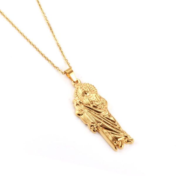 chains necklace 2021 fashion golden silver image stainless steel pendant men's and women's jewelry gifts
chains necklace 2021 fashion golden silver image stainless steel pendant men's and women's jewelry gifts