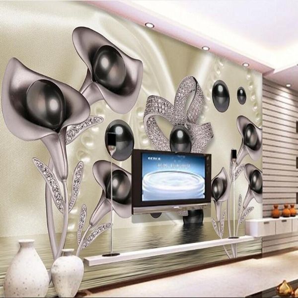 wallpapers shuhiko custom large - scale murals 3d calla lily butterfly water wave reflection tv background wall non woven wallpaper
wallpapers shuhiko custom large - scale murals 3d calla lily butterfly water wave reflection tv background wall non woven wallpaper