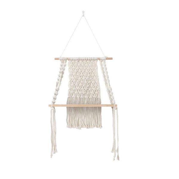 macrame wall hanging rope floating shelf plant rack boho tapestry home decor 17.7x38.6inch other
macrame wall hanging rope floating shelf plant rack boho tapestry home decor 17.7x38.6inch other
