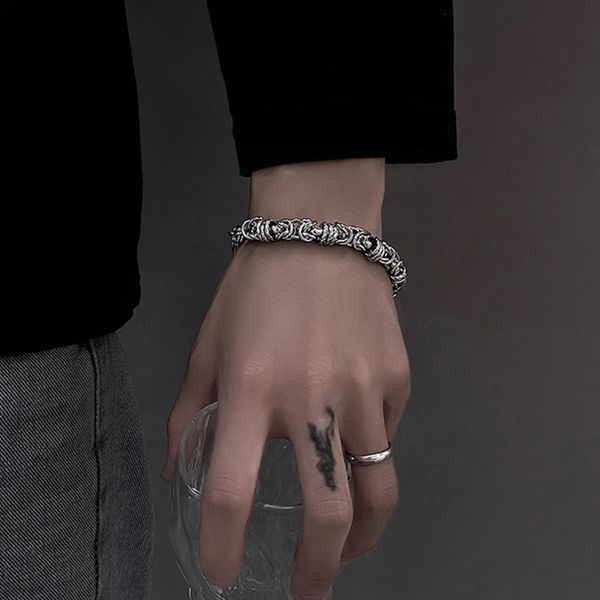 party favor chrome/hearts bracelet titanium steel bracelet men's ins minority design cool wind women's personality in su
party favor chrome/hearts bracelet titanium steel bracelet men's ins minority design cool wind women's personality in su