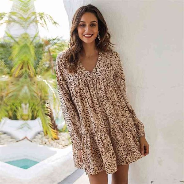 leopard print casual autumn winter v neck ruffles high waist mini dress for women 2021 new fashion, Black;gray
leopard print casual autumn winter v neck ruffles high waist mini dress for women 2021 new fashion, Black;gray
