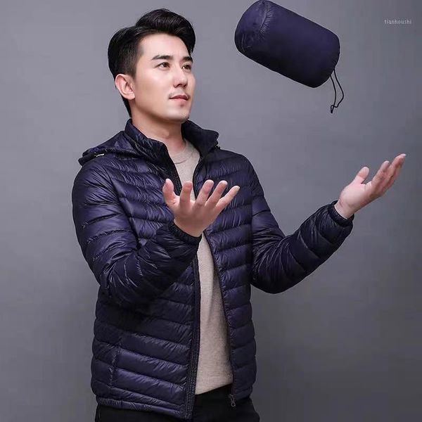 men's down & parkas 2021 winter fashion brand ultra light duck jacket mens korean streetwear feather coats stand collar warm men clothe, Black
men's down & parkas 2021 winter fashion brand ultra light duck jacket mens korean streetwear feather coats stand collar warm men clothe, Black