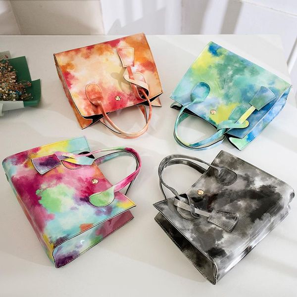 evening bags gradient color bag casual texture small square pu leather women's handbag chain shoulder messenger
evening bags gradient color bag casual texture small square pu leather women's handbag chain shoulder messenger