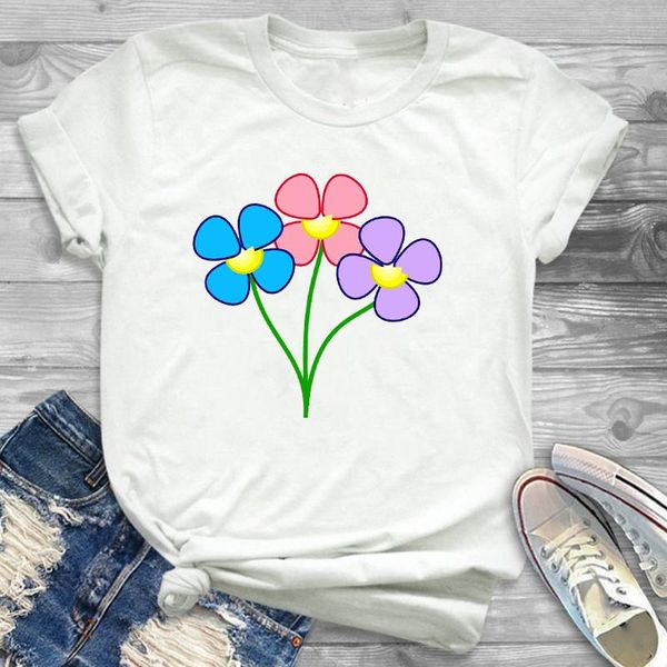 women clothing flowers floral printed harajuku tee shirt tees t-shirts womens female graphic t t-shirt women's, White
women clothing flowers floral printed harajuku tee shirt tees t-shirts womens female graphic t t-shirt women's, White