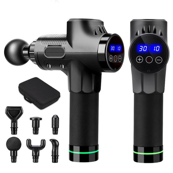 massage gun gun, deep tissue percussion massager with 6 heads, 30 speeds adjustable , 8 hours runtime carrying case
massage gun gun, deep tissue percussion massager with 6 heads, 30 speeds adjustable , 8 hours runtime carrying case