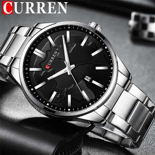 wristwatches curren sport men watch military army business waterproof male clock stainless steel quartz man wristwatch 8366, Slivery;brown
wristwatches curren sport men watch military army business waterproof male clock stainless steel quartz man wristwatch 8366, Slivery;brown
