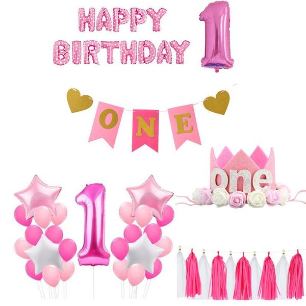 pink girl first birthday party decor foil balloons 1st decorations kids 1 year festival supplies decoration
pink girl first birthday party decor foil balloons 1st decorations kids 1 year festival supplies decoration