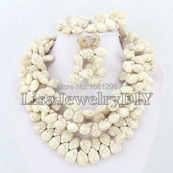 earrings & necklace african beautiful beads jewelry sets nigerian wedding hd0654, Silver
earrings & necklace african beautiful beads jewelry sets nigerian wedding hd0654, Silver