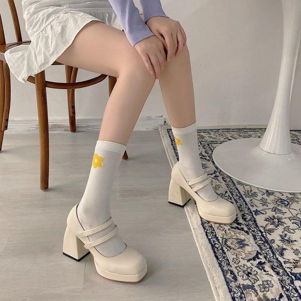 dress shoes lolita women's spring retro high heels white fashion zapatos de mujer for women wedding, Black
dress shoes lolita women's spring retro high heels white fashion zapatos de mujer for women wedding, Black