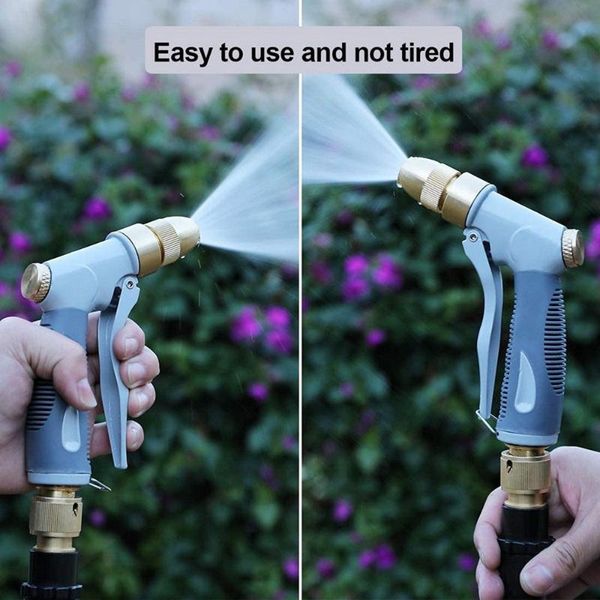 watering equipments adjustable brass nozzle water gun with copper head alloy non-slip garden high-pressure car spray easy to use/connect
watering equipments adjustable brass nozzle water gun with copper head alloy non-slip garden high-pressure car spray easy to use/connect