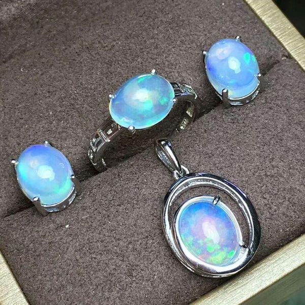 bracelet, earrings & necklace 925 sterling silver oval opal pendent necklace, ring,bracelet jewelry set natural gemstone 8 x 10 mm, Black
bracelet, earrings & necklace 925 sterling silver oval opal pendent necklace, ring,bracelet jewelry set natural gemstone 8 x 10 mm, Black