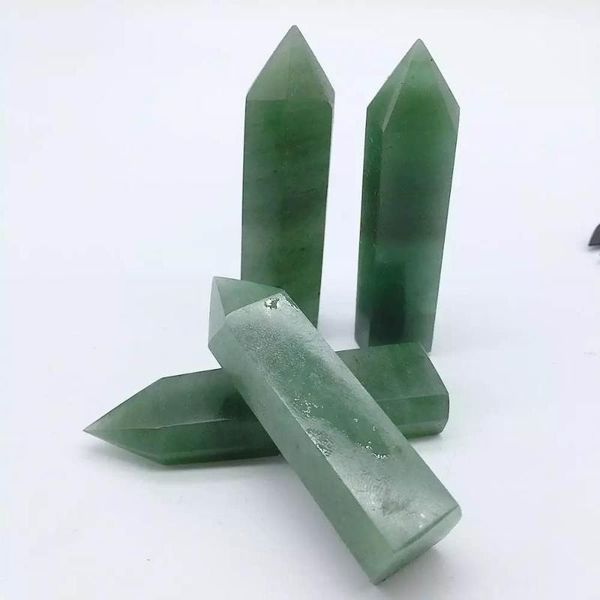 decorative objects & figurines mokagy 60mm-70mm natural green aventurine quartz crystals stone wand point for 1pc
decorative objects & figurines mokagy 60mm-70mm natural green aventurine quartz crystals stone wand point for 1pc