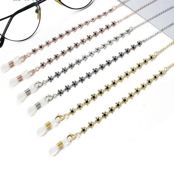 sunglasses frames simple 0 word drip oil flower glasses chain masked gold lanyard, Silver
sunglasses frames simple 0 word drip oil flower glasses chain masked gold lanyard, Silver