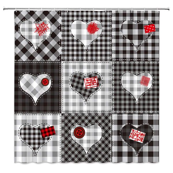 black and white stripes shower curtain striped patch button fabric with retro heart pattern,70x70 inch polyester fabric bathroom
black and white stripes shower curtain striped patch button fabric with retro heart pattern,70x70 inch polyester fabric bathroom