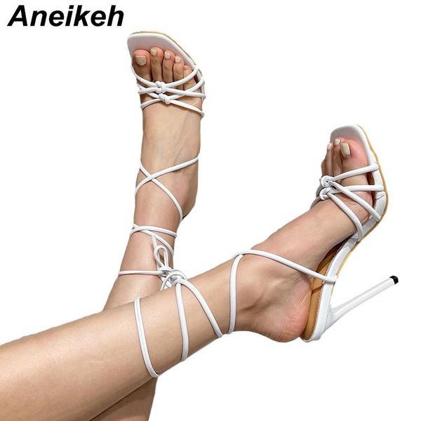 aneikeh 2021 summer women's shoes cross-tied head peep toe narrow band patchwork fashion high heels wedding sandalias mujer sandals, Black
aneikeh 2021 summer women's shoes cross-tied head peep toe narrow band patchwork fashion high heels wedding sandalias mujer sandals, Black