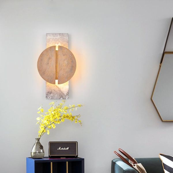 wall lamp all copper living room background simple atmosphere bedroom bedside nordic modern light luxury marble lamps
wall lamp all copper living room background simple atmosphere bedroom bedside nordic modern light luxury marble lamps