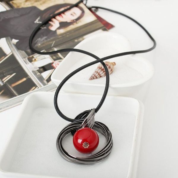 pendant necklaces fashion red white pearl ball long nelaces gift circles simulated women bla chain maxi nelace jewelry wholesale, Silver
pendant necklaces fashion red white pearl ball long nelaces gift circles simulated women bla chain maxi nelace jewelry wholesale, Silver