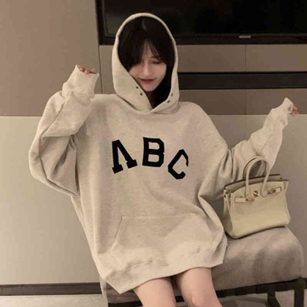 women's hoodie, korean casual oversized loose sweater, harajuku retro groom sweater, Black
women's hoodie, korean casual oversized loose sweater, harajuku retro groom sweater, Black