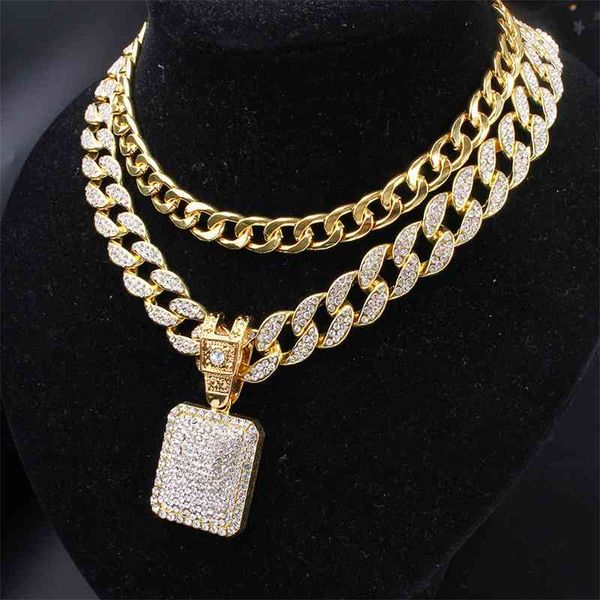 full iced out square pendant 18" miami curb & 1 row cuban choker chain hip hop gold paved cz bling men jewelry set, Black
full iced out square pendant 18" miami curb & 1 row cuban choker chain hip hop gold paved cz bling men jewelry set, Black