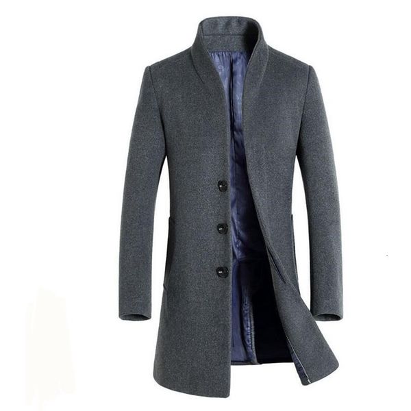 men's jackets fashion men long coat wool trench single breasted slim fit peacoat overcoat male clothes stand collar jacket parka ea2u, Black;brown
men's jackets fashion men long coat wool trench single breasted slim fit peacoat overcoat male clothes stand collar jacket parka ea2u, Black;brown
