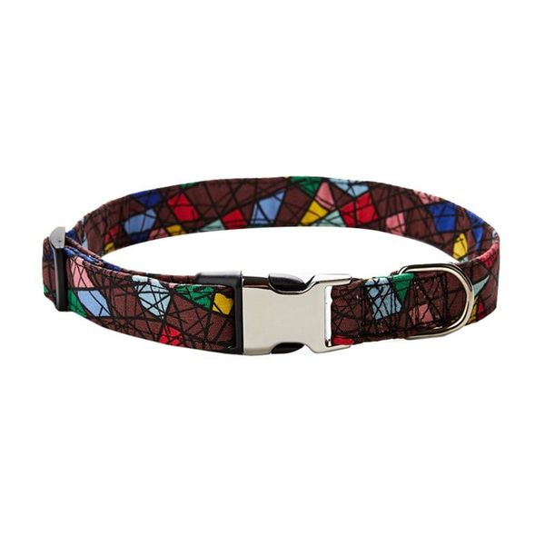 dog collars & leashes pet colorful folk-custom neck strap adjustable collar with leash ring for dogs, featuring metal seat belt buckle custo
dog collars & leashes pet colorful folk-custom neck strap adjustable collar with leash ring for dogs, featuring metal seat belt buckle custo