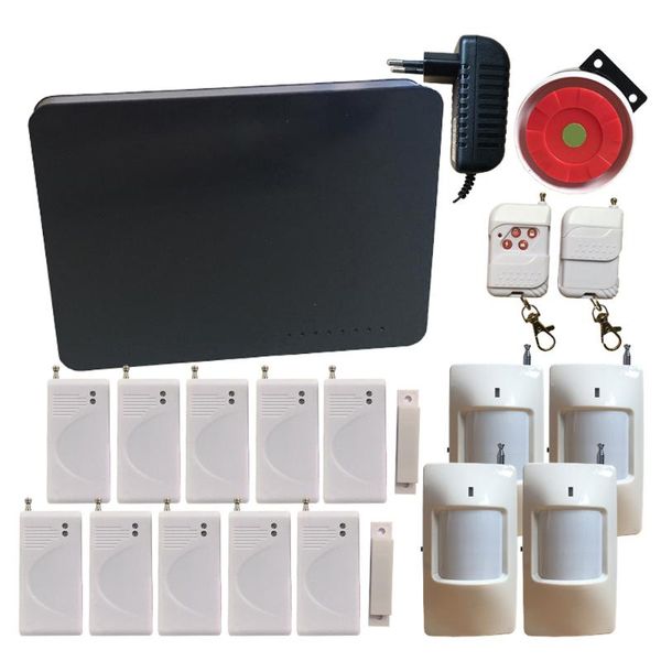 433mhz wireless gsm alarm system pir detector house burglar protect sms diy kit russian spanish home systems
433mhz wireless gsm alarm system pir detector house burglar protect sms diy kit russian spanish home systems