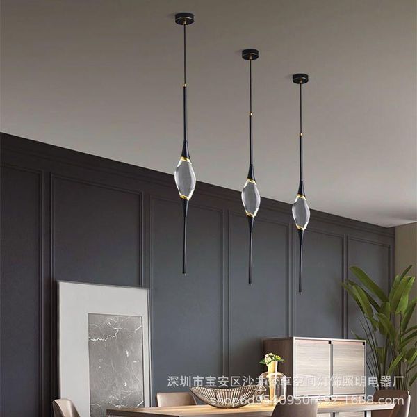 pendant lamps nordic style light luxury bedroom bedside single head crystal small chandelier personality restaurant bar aisle
pendant lamps nordic style light luxury bedroom bedside single head crystal small chandelier personality restaurant bar aisle