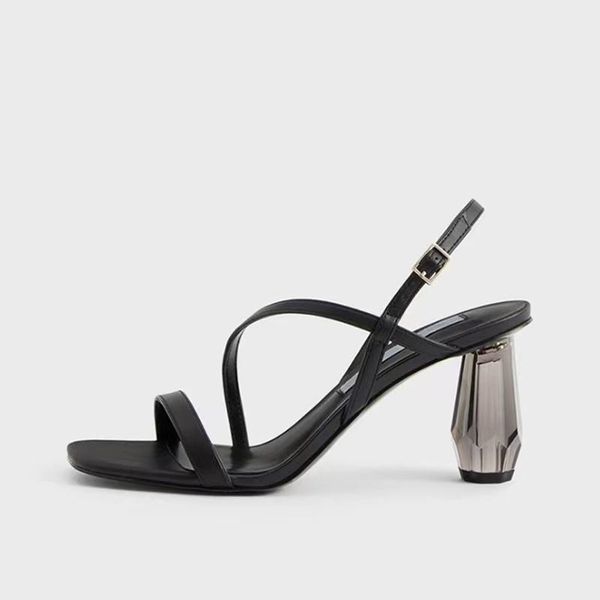 sandals summer women 2021 square toe fashion high heels shoes open transparent heel, Black
sandals summer women 2021 square toe fashion high heels shoes open transparent heel, Black