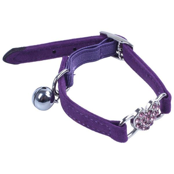 dog collars & leashes heart charm and bell cat collar safety elastic adjustable with soft velvet material pet product small s purple
dog collars & leashes heart charm and bell cat collar safety elastic adjustable with soft velvet material pet product small s purple