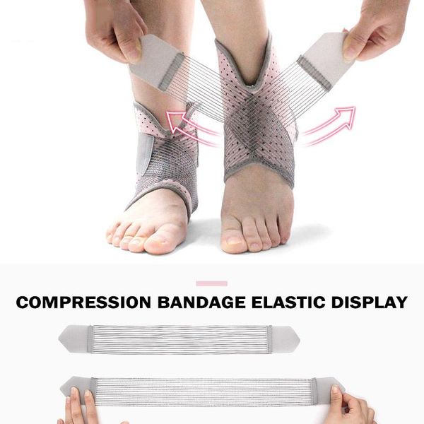 ankle support brace breathable comfortable sleeve relieve pressure pain for running basketball sports tobilleras qw, Blue;black
ankle support brace breathable comfortable sleeve relieve pressure pain for running basketball sports tobilleras qw, Blue;black