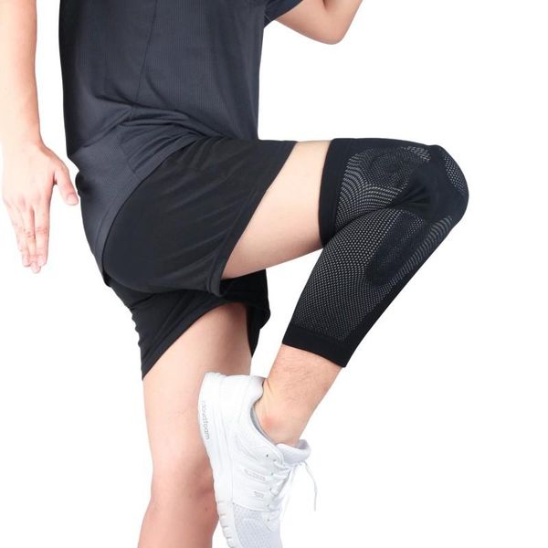 1pc knee pad knitted leg support protector long sleeve anti-slip breathable outdoor gym cycling fitness sportswear accessories elbow & pads, Black;gray
1pc knee pad knitted leg support protector long sleeve anti-slip breathable outdoor gym cycling fitness sportswear accessories elbow & pads, Black;gray