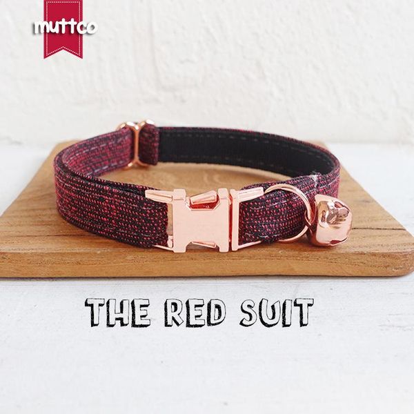 cat collars & leads muttco retail with roes gold metal buckle collar for the red suit design 2 sizes ucc006m
cat collars & leads muttco retail with roes gold metal buckle collar for the red suit design 2 sizes ucc006m