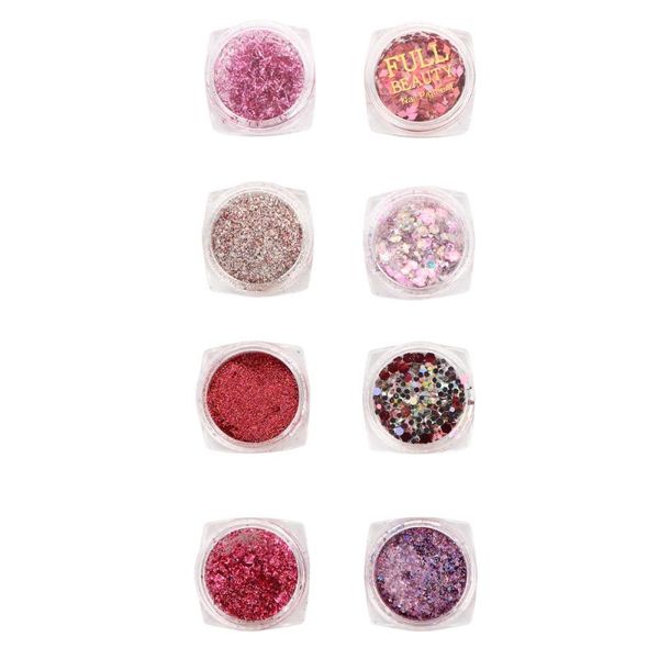 nail glitter 8 boxes creative shimmer sequins flakes manicure polish art decor, Silver;gold
nail glitter 8 boxes creative shimmer sequins flakes manicure polish art decor, Silver;gold