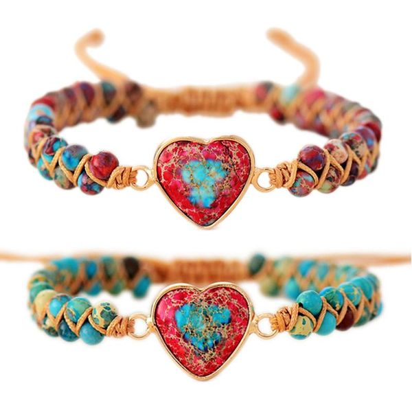 beaded, strands natural stone heart charm bracelets string braided macrame friendship wrap bracelet women jewelry, Black
beaded, strands natural stone heart charm bracelets string braided macrame friendship wrap bracelet women jewelry, Black