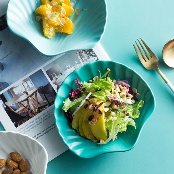 matte glazed shell-shaped 1 to 2 dishes restaurant dessert plate salad creative home ceramic breakfast & plates
matte glazed shell-shaped 1 to 2 dishes restaurant dessert plate salad creative home ceramic breakfast & plates