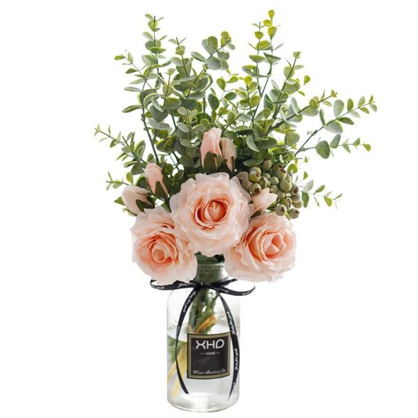 decorative flowers & wreaths artificial peony roses flower floral set for home table bouquet wedding bride hand decorations high quality
decorative flowers & wreaths artificial peony roses flower floral set for home table bouquet wedding bride hand decorations high quality