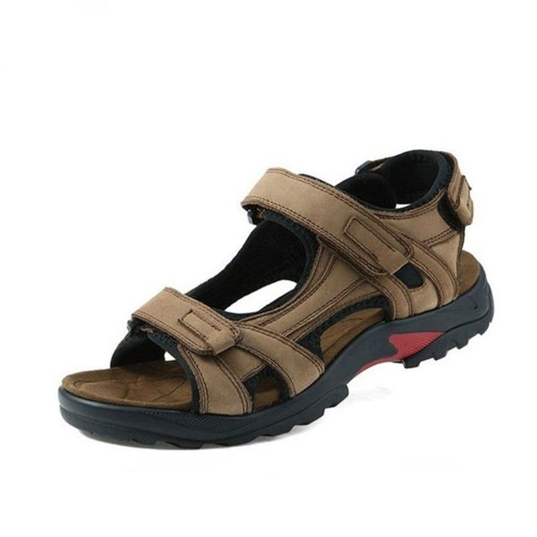 sandals sandal men summer genuine leather outdoor shoes plus size 39-48, Black
sandals sandal men summer genuine leather outdoor shoes plus size 39-48, Black