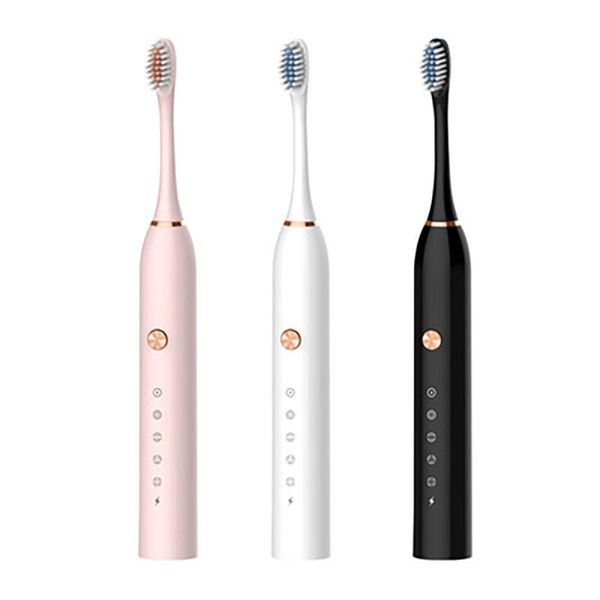 smart electric toothbrush ultrasonic automatic sonic usb charging ipx7 waterproof and washable whitening