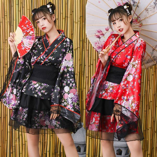 japanese cosplay animation costume cute girlish style impd performance costume fireworks conference japanese kimono, Black
japanese cosplay animation costume cute girlish style impd performance costume fireworks conference japanese kimono, Black