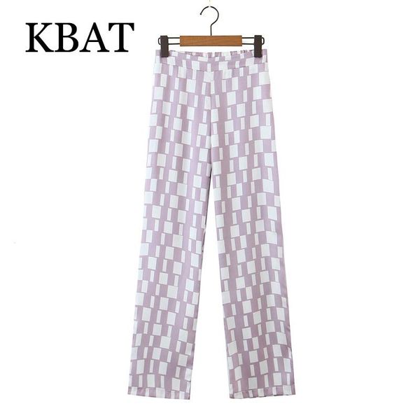 women's pants & capris kbat 2021 fashion women purple plaid print suit trousers vintage style office lady pantalon, Black;white
women's pants & capris kbat 2021 fashion women purple plaid print suit trousers vintage style office lady pantalon, Black;white