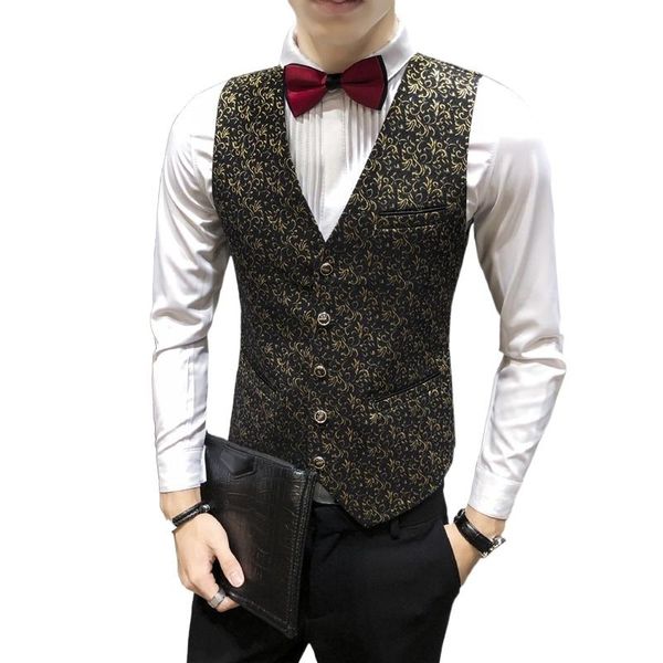 loldeal men vest floral batik slim show nightclub bar three buckles men's vests, Black;white
loldeal men vest floral batik slim show nightclub bar three buckles men's vests, Black;white