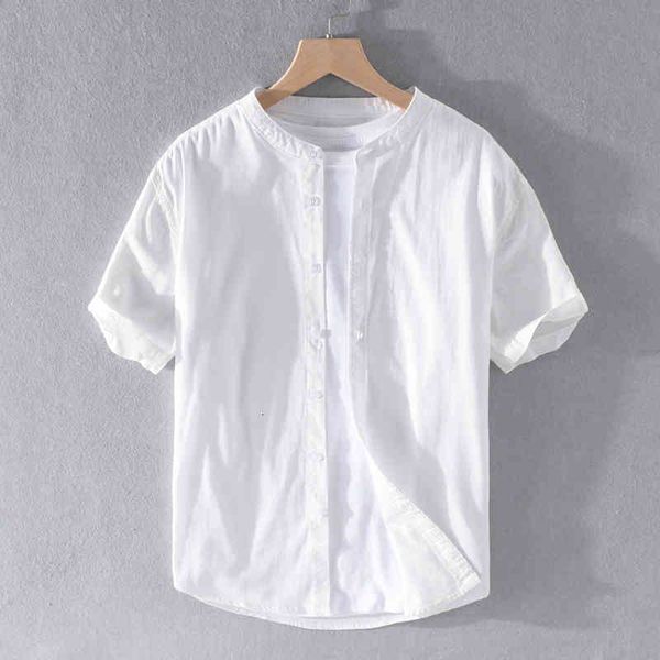 men's t-shirts summer casual short-sleeved oxford comfortable pure cotton shirts for men stand collar shirt mens chemise camisa kzhh, White;black
men's t-shirts summer casual short-sleeved oxford comfortable pure cotton shirts for men stand collar shirt mens chemise camisa kzhh, White;black