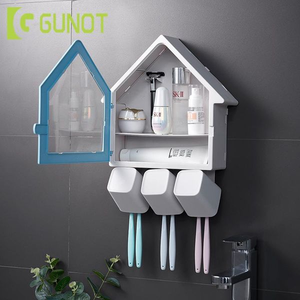 bath accessory set gunot creative toothbrush holder case wall-mounted double layer bathroom storage rack multifunctional accessories sets
bath accessory set gunot creative toothbrush holder case wall-mounted double layer bathroom storage rack multifunctional accessories sets